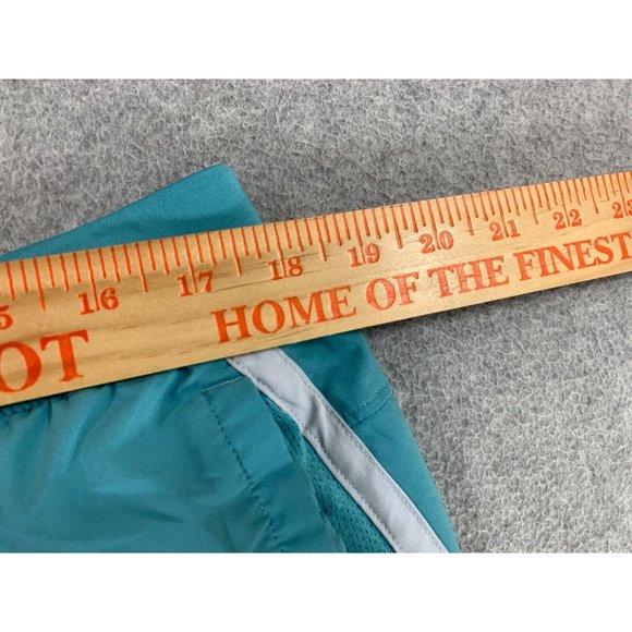 Under Armour Fitted Heat Gear Lined Running Shorts (Women's XXL) Blue - Picture 6 of 8